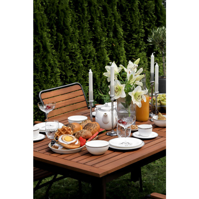 Royal Porcelain Silver Paisley Tallrik