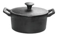 Ronneby Bruk Gryta med lock, oval Gjutjärn 12x9x6