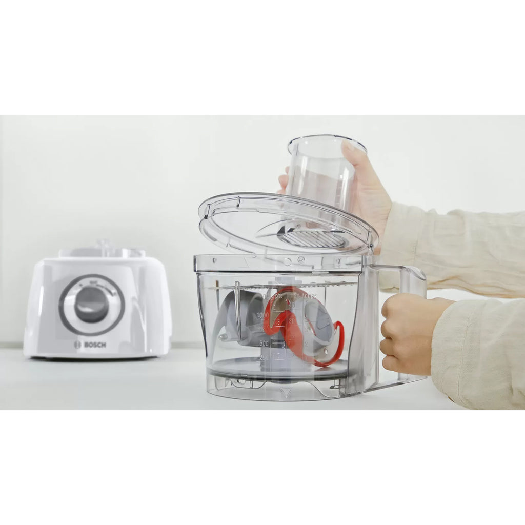 Bosch – Matberedare 800 W, vit MCM3110W