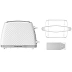 Russell Hobbs – Brödrost Vit Groove 2S Toast 26391-56