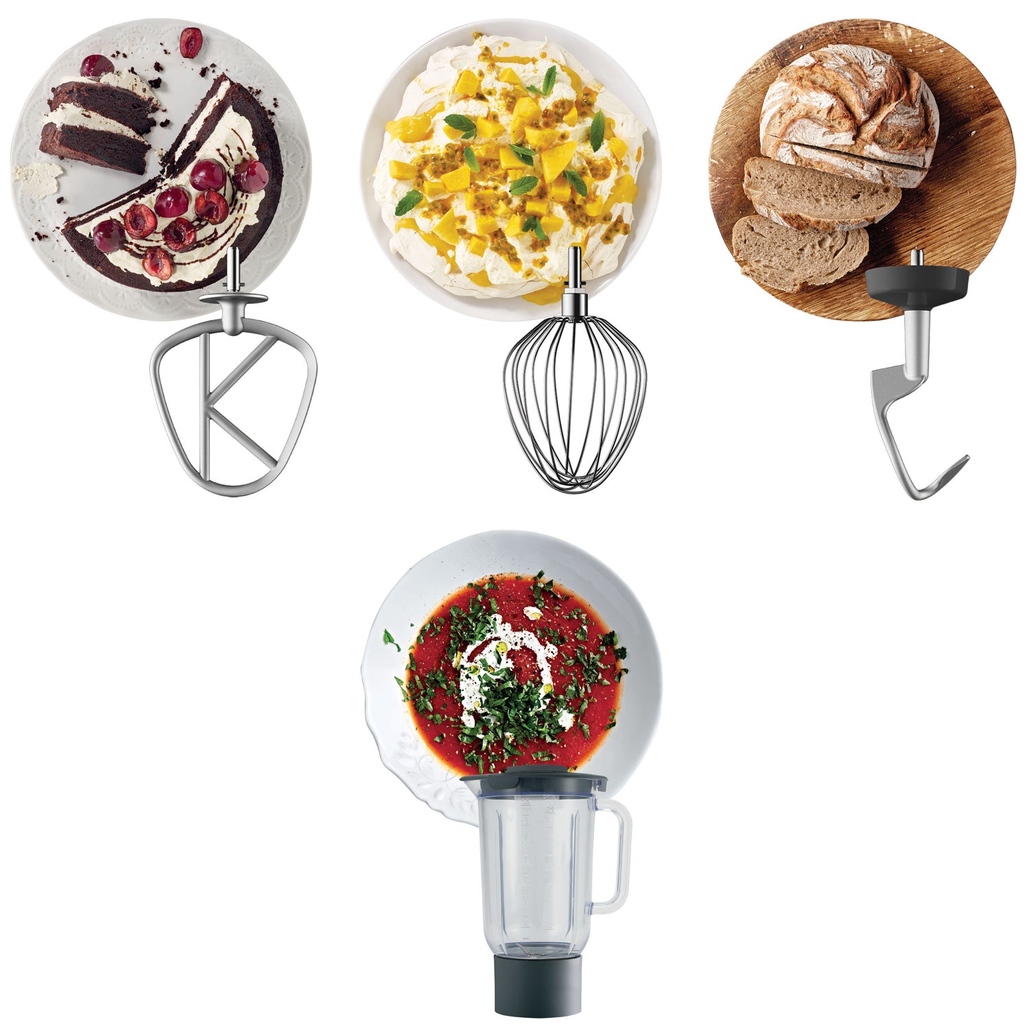 Kenwood – Köksmaskin Chef XL KVL4110W inkl Blender