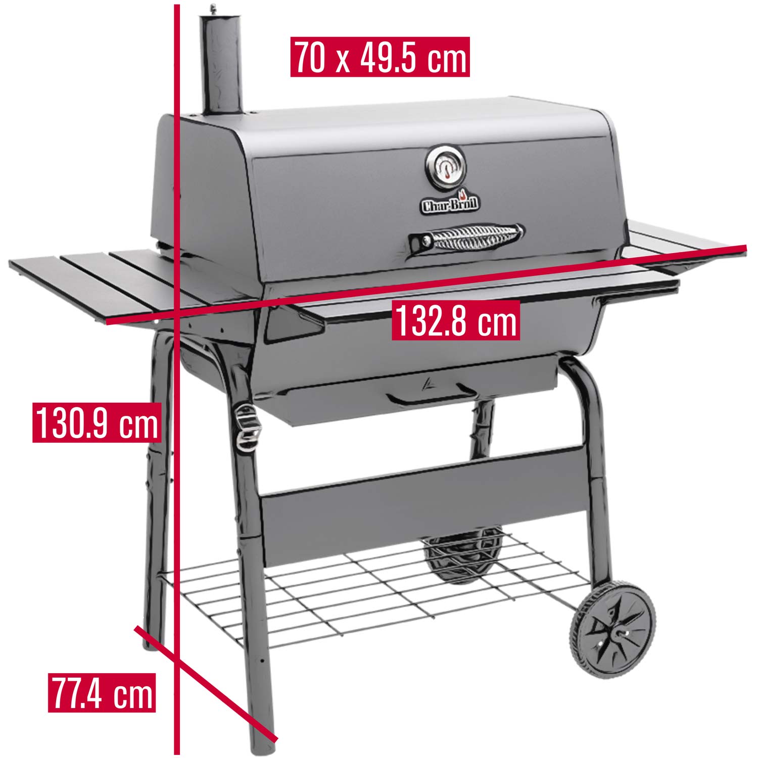 Char-Broil – Kolgrill Charcoal Large