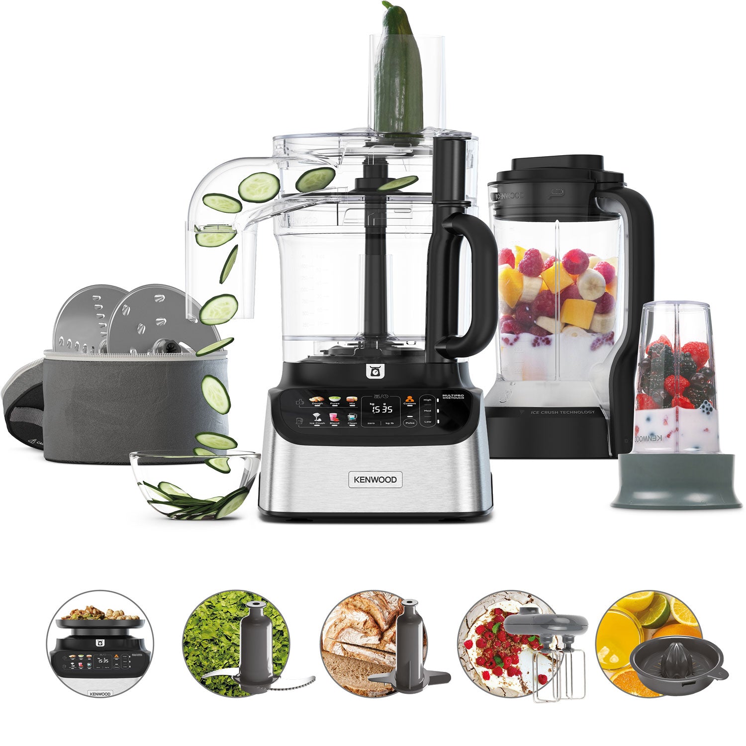 Kenwood – Matberedare PRO FDM73.850SS MultiPro OneTouch