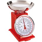 Terraillon – Köksvåg Tradition 500 Dual Red 1L skål, 5 kg