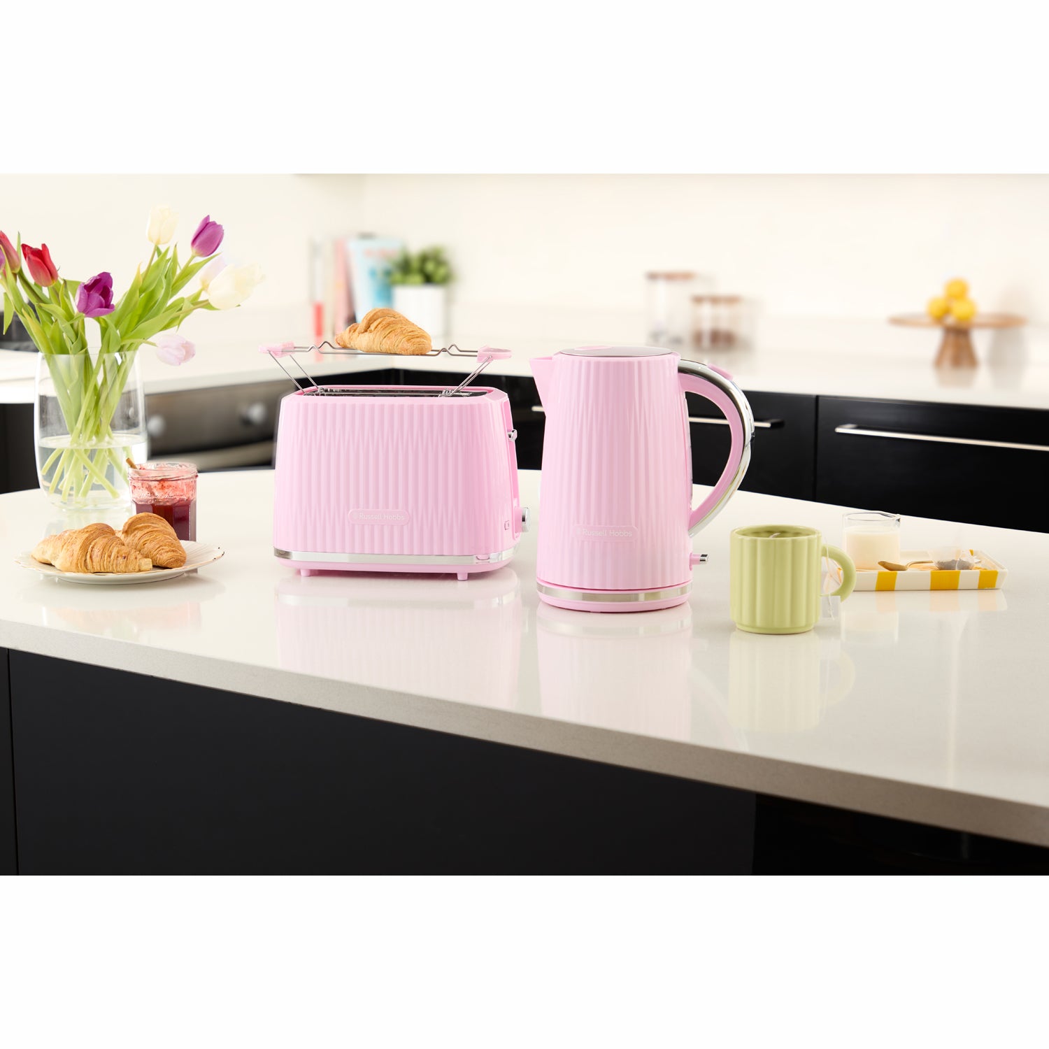 Russell Hobbs – Brödrost 27372-56 Eden 2S Toaster Raspberry