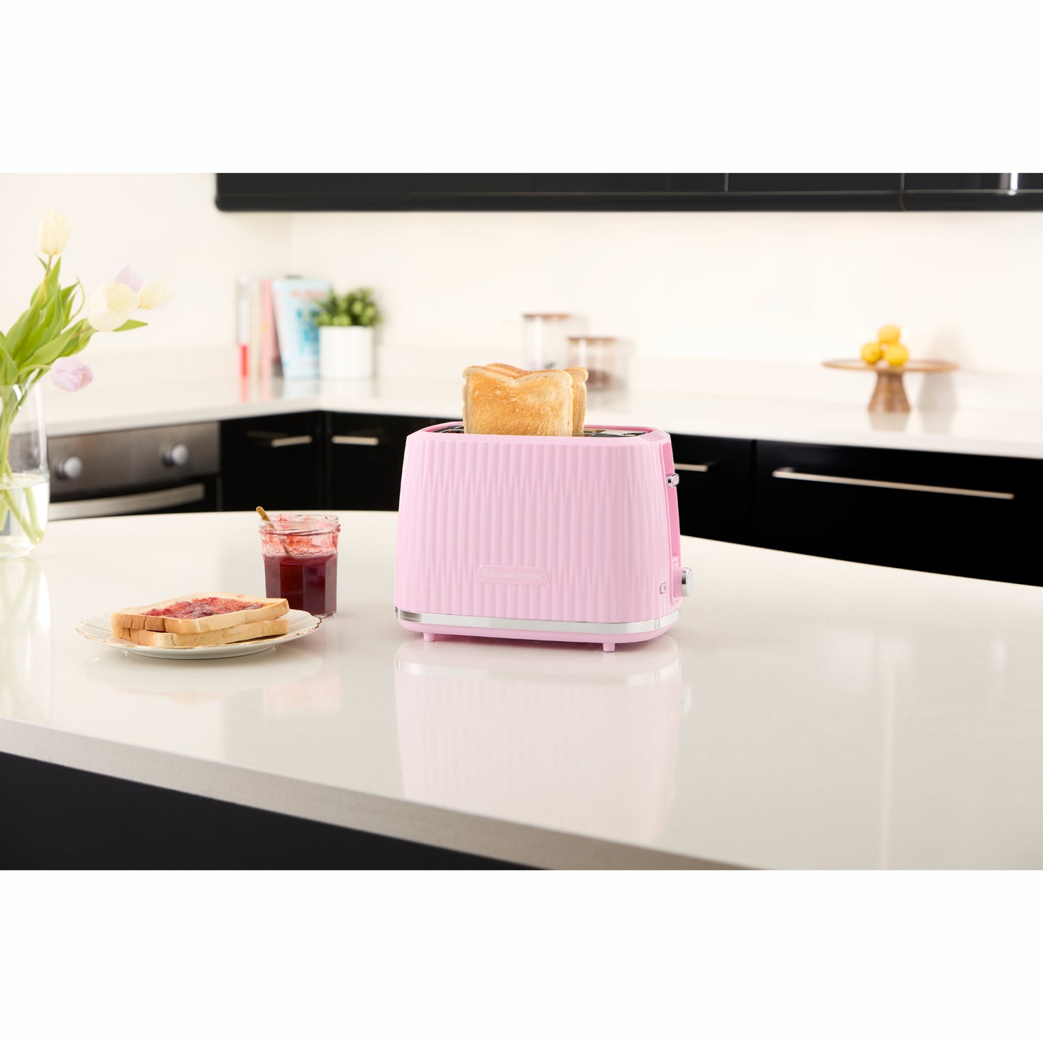 Russell Hobbs – Brödrost 27372-56 Eden 2S Toaster Raspberry