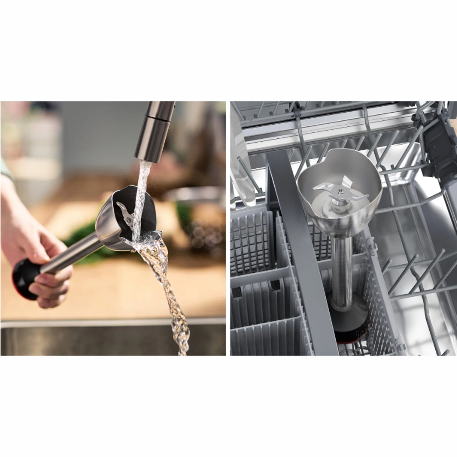 Bosch – Stavmixer paket MSM4W220 inkl bunke &amp; mini hack 800Watt