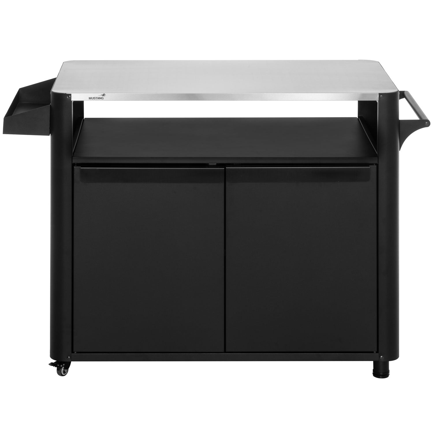 Mustang – Grillbord Svart 135 x 60 x 90 cm