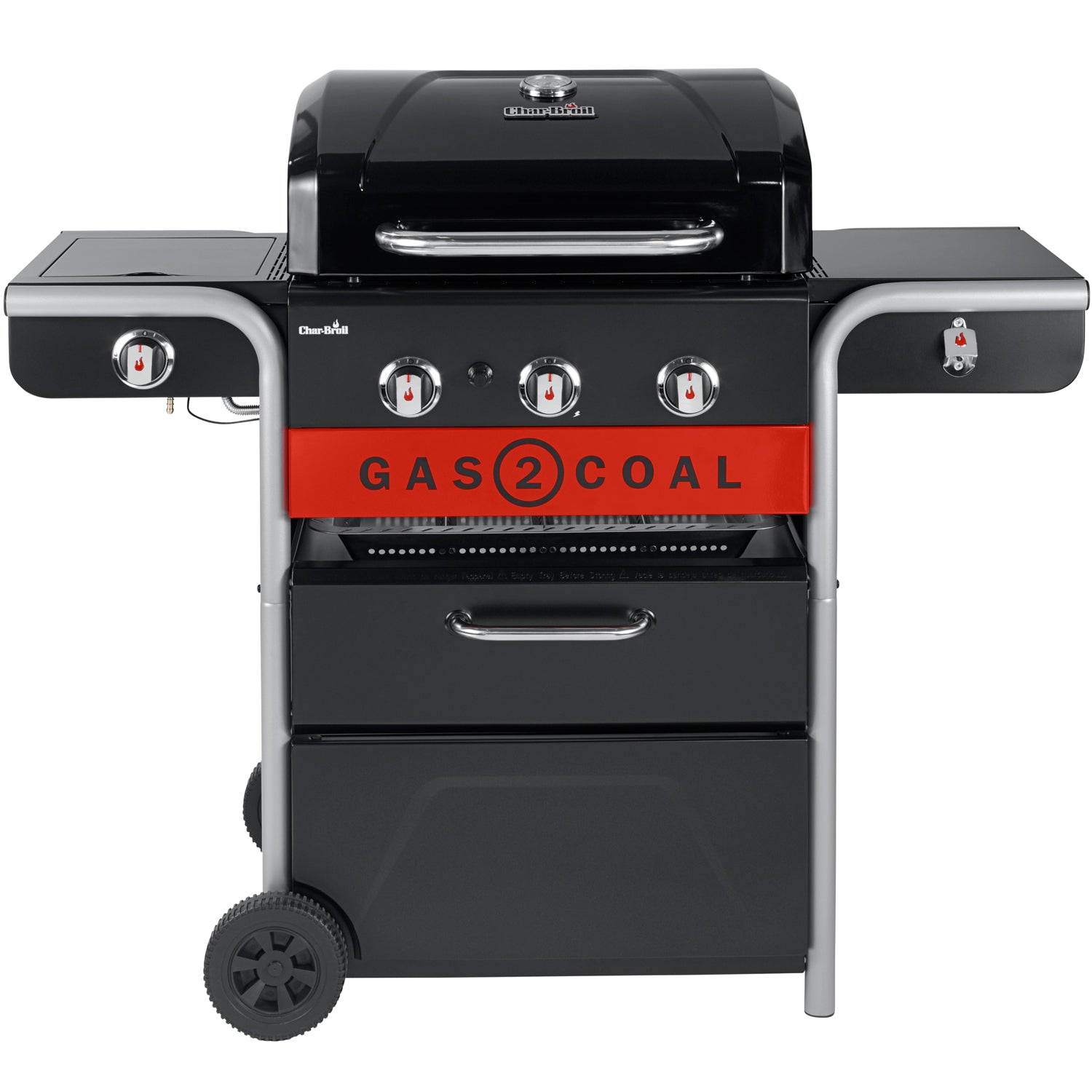 Char-Broil – Hybridgrill Gas2Coal 2.0 3+1 Brännare 140925