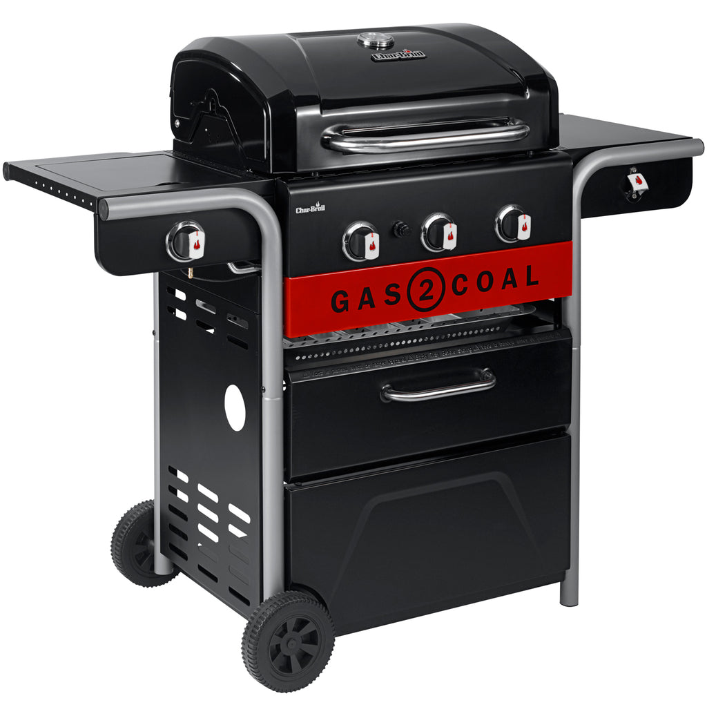Char-Broil – Hybridgrill Gas2Coal 2.0 3+1 Brännare 140925
