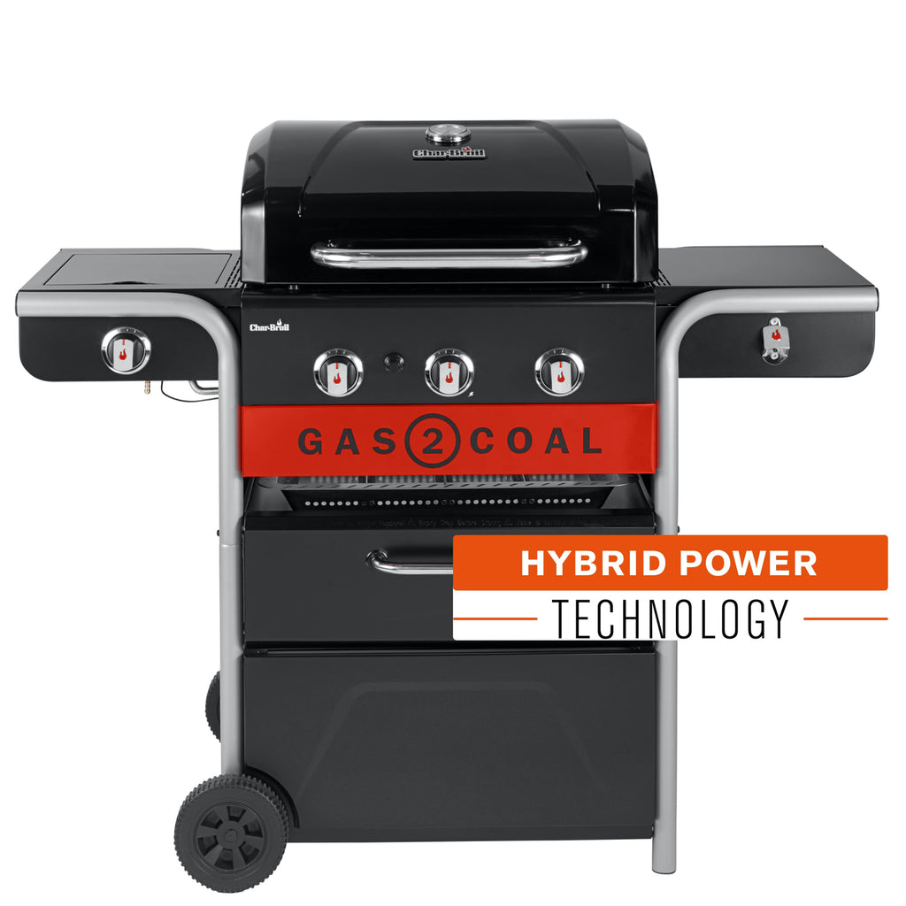 Char-Broil – Hybridgrill Gas2Coal 2.0 3+1 Brännare 140925