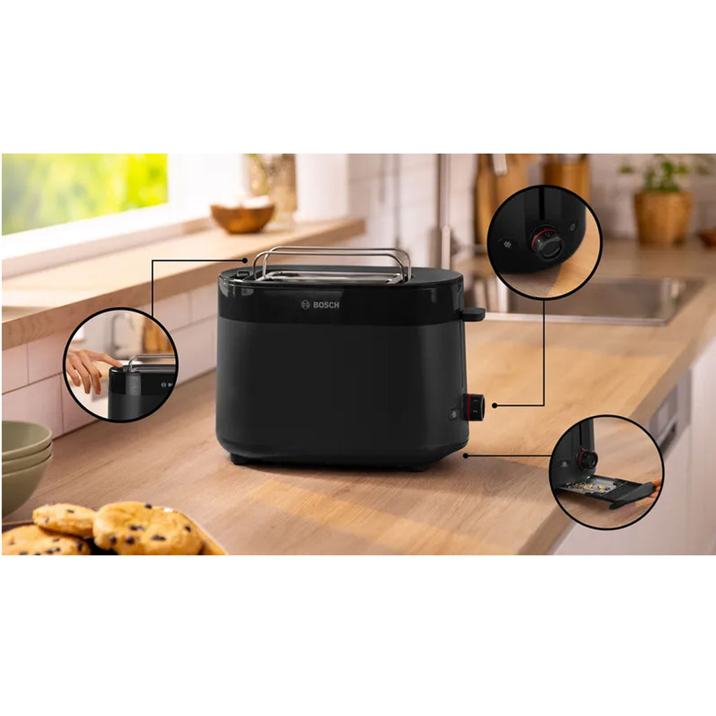 Bosch – Brödrost TAT2M123 Elegant Design