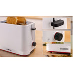 Bosch – Brödrost TAT3M121 Vit 950W Bagels Funktion.