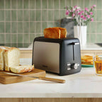 Tristar – Brödrost 2 skivors 800W Rostfri - BR-1058