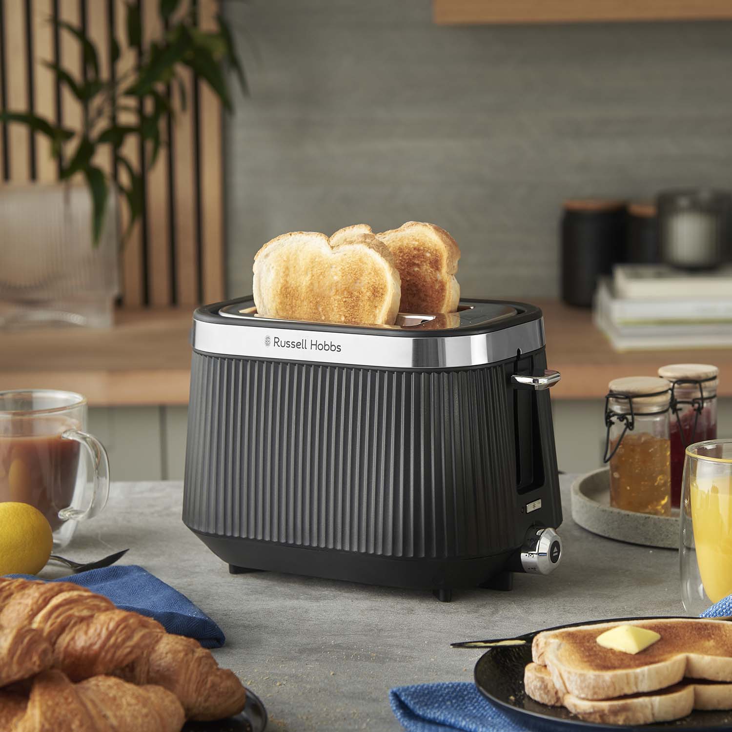 Russell Hobbs – Brödrost Brontë 2skivors svart 26760-56