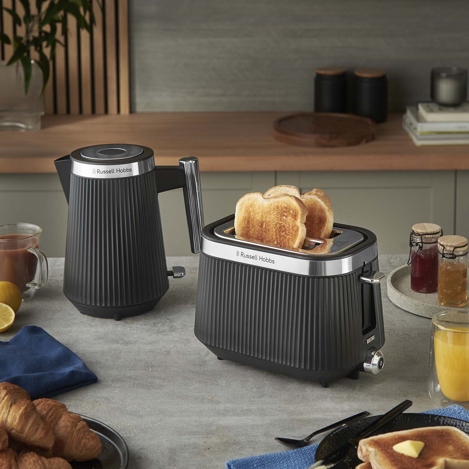 Russell Hobbs – Brödrost Brontë 2skivors svart 26760-56