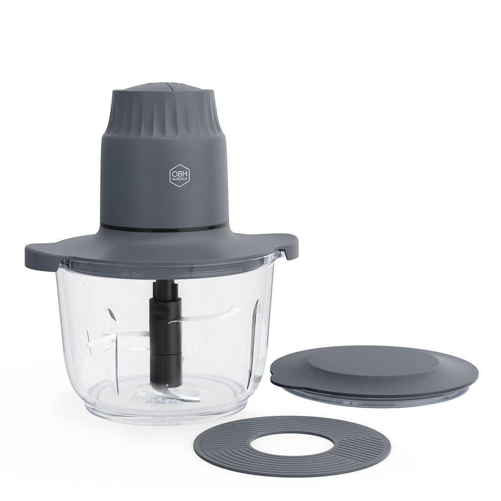 OBH Nordica Hackare Choppeo med glasskål 2 L