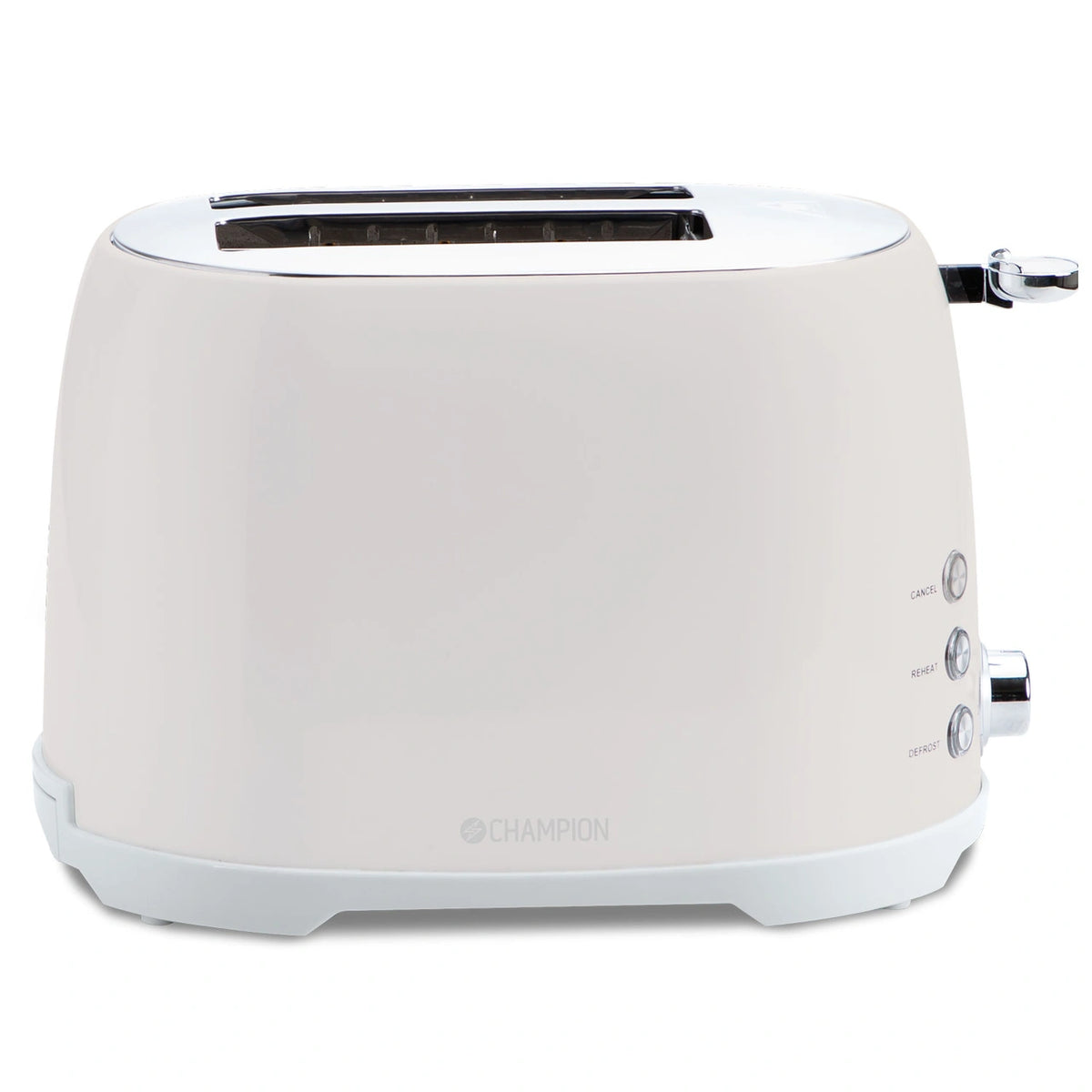 Champion – Brödrost 2 skivor 800W BR610 Creme White Series