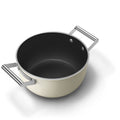 Smeg Keramisk Gryta 24 cm Non-Stick - Creme