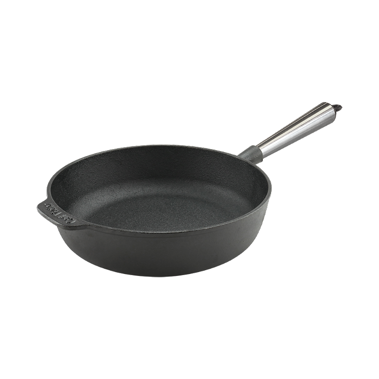 Carl Victor Gjutjärn Gjutjärns Traktörpanna 25cm Stålhandtag