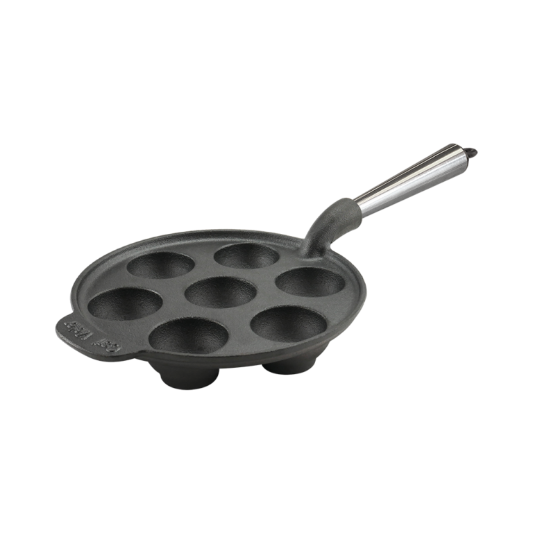 Carl Victor Gjutjärn Gjutjärns Äppelskivepanna 21 cm Stålhandtag