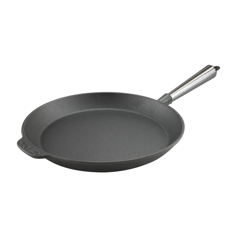 Carl Victor Gjutjärn Gjutjärns Stekpanna 28 cm Stålhandtag