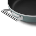 Smeg Keramisk Traktörpanna 28 cm Non-Stick - Emerald Green
