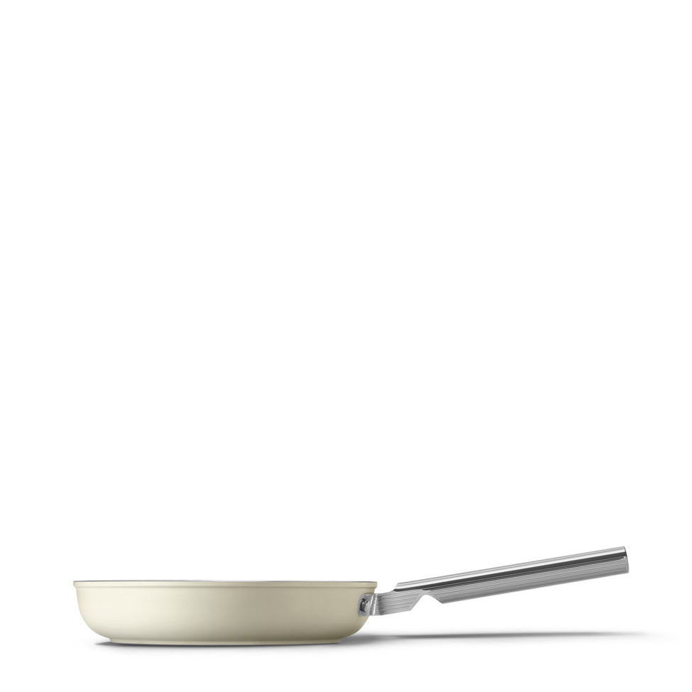 Smeg Keramisk Stekpanna 20 cm Non-Stick - Creme