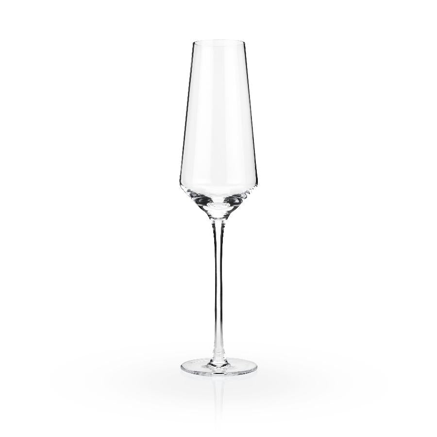Viski Raye vinklade champagneglas i kristall