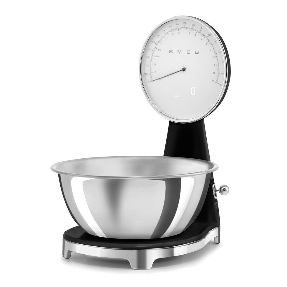 Smeg Digital och analog köksvåg KSF01 - Svart