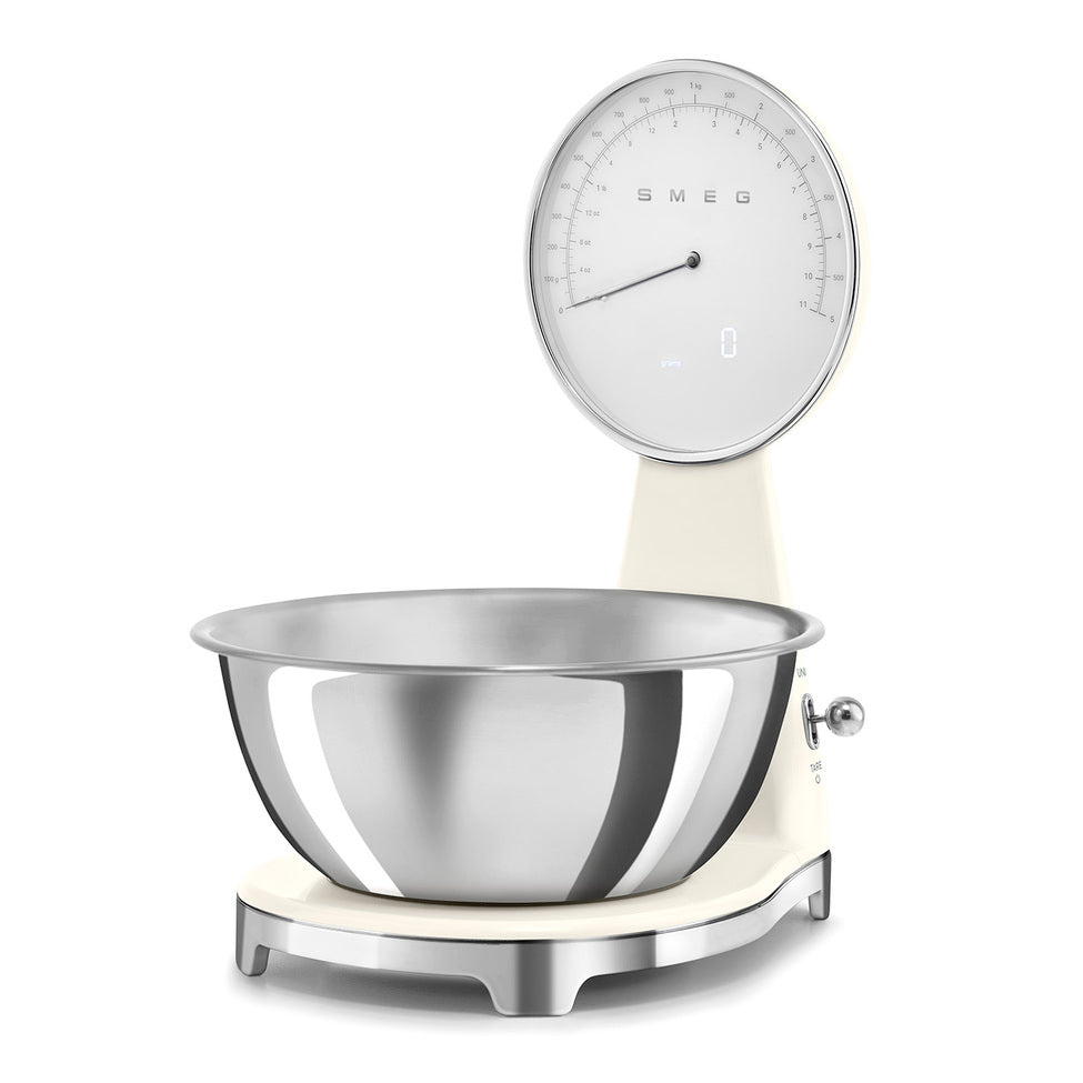 Smeg Digital och analog köksvåg KSF01 - Creme
