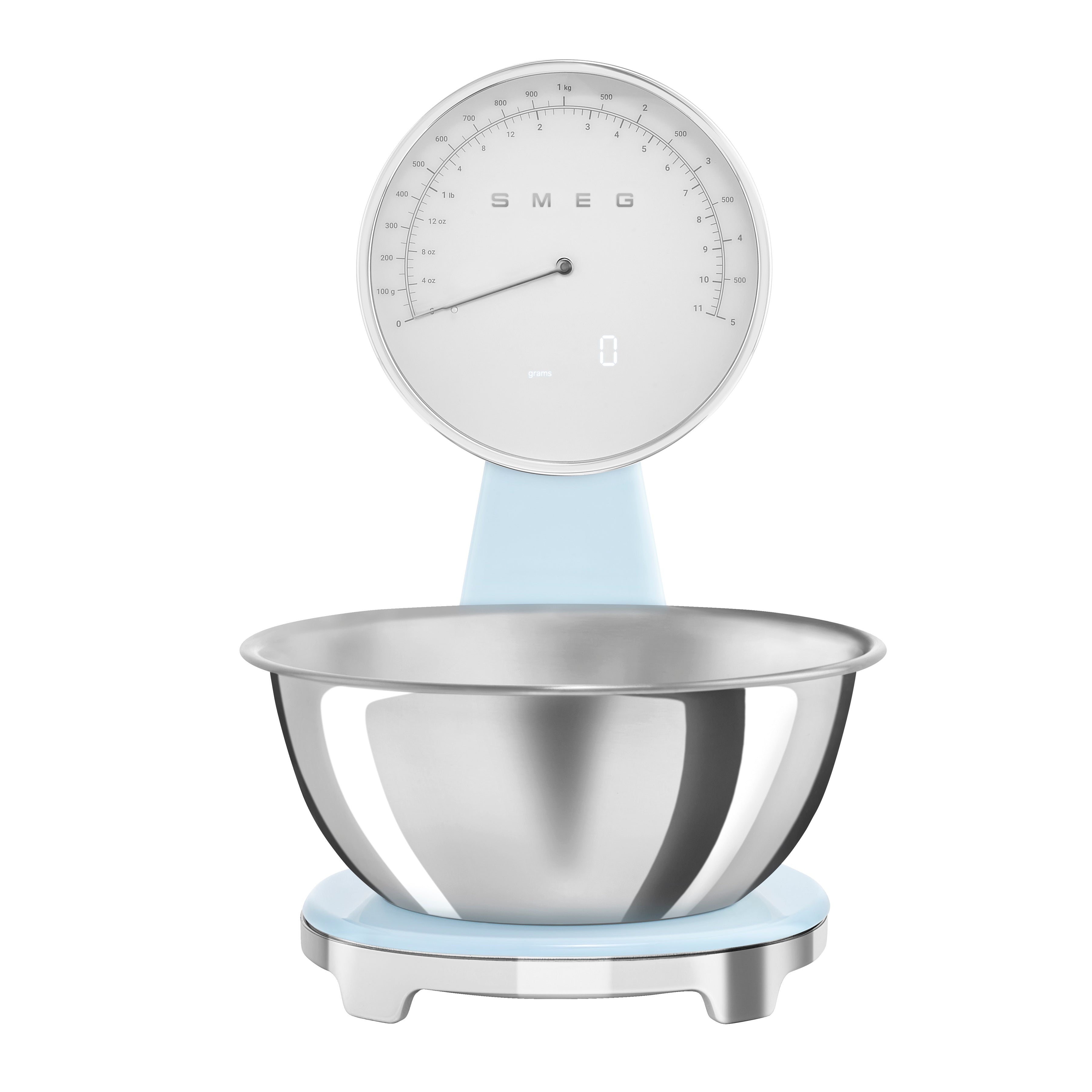 Smeg Digital och analog köksvåg KSF01 - Pastellblå