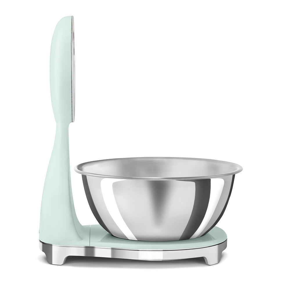 Smeg Digital och analog köksvåg KSF01 - Pastellgrön