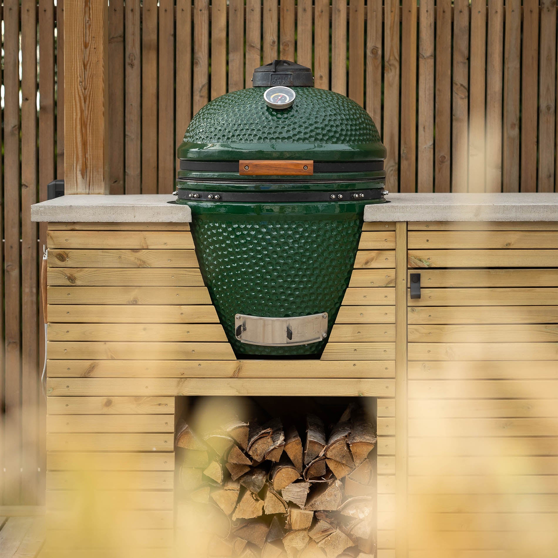 Kamado Sumo Classic Stand Alone Midi - Grön