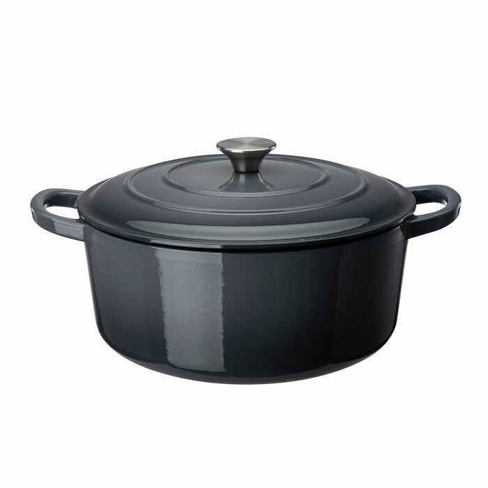 Sabor Basic Gjutjärnsgryta 6,5 L grå