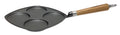Ronneby Bruk Ägg- & blinipanna, 4 urtag, Exclusive Line Ek Natur 25x25