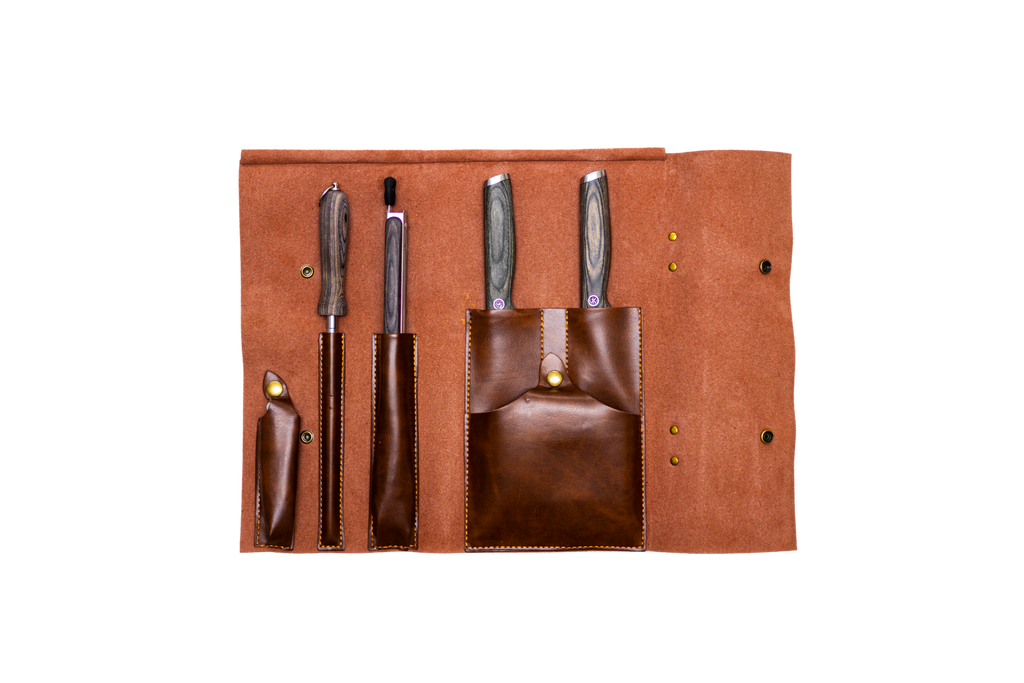 Hâws Santo BBQ‑set 6 delar – med läderfodral