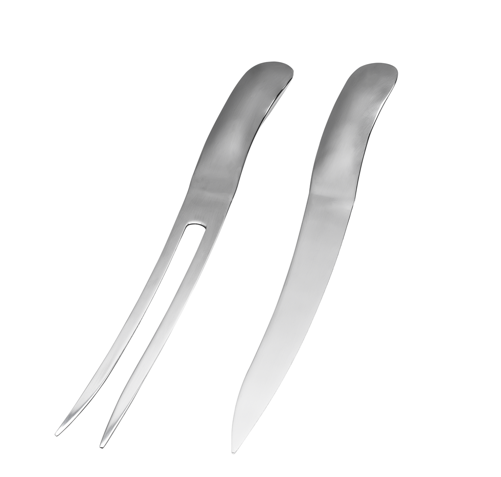 Hâws Santo Tranchérset Kniv & Gaffel Silver