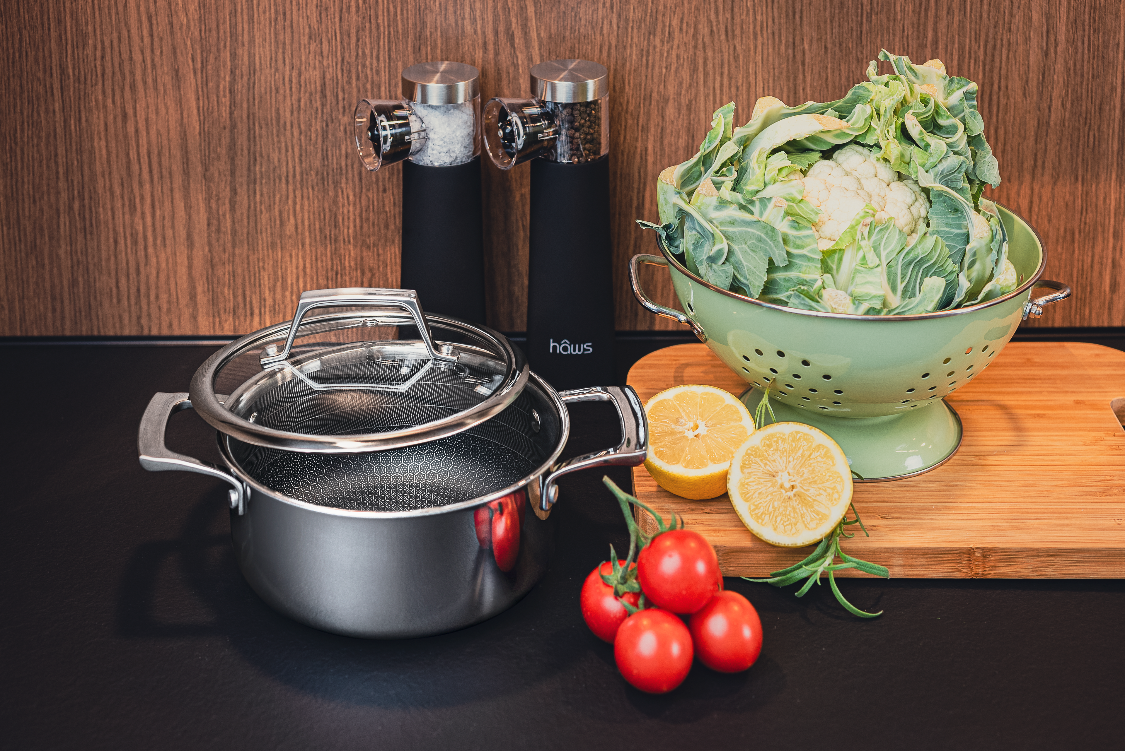 Hâws Santo Gryta 2,2 L med lock Hybridbeläggning – bild 2