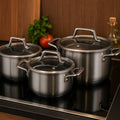 Hâws Santo Grytset 2,2 L, 3,4 L & 5,8 L med lock Hybridbeläggning