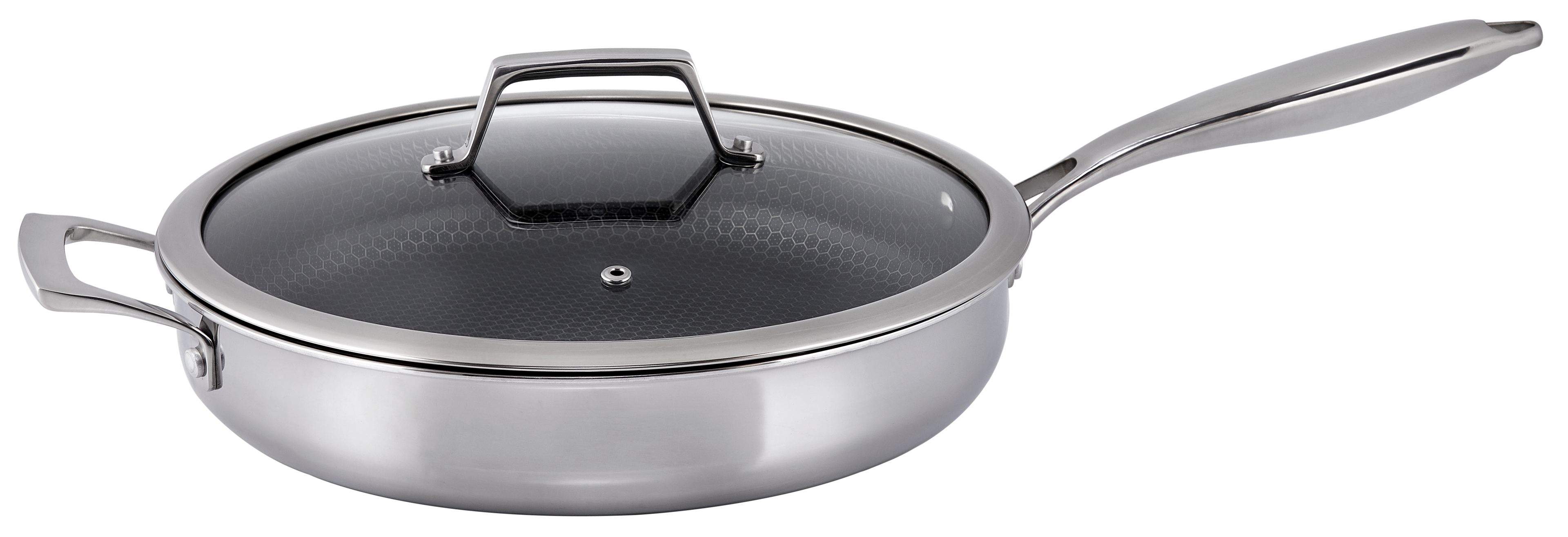 Hâws Santo Sauté‑panna 28 cm med lock Hybridbeläggning