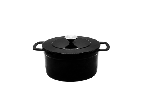 Hâws Santo Dutch Oven 3,6 L blank svart med silverknopp