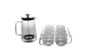 Hâws Santo Presskanna med 6 kaffeglas