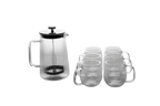 Hâws Santo Presskanna med 6 kaffeglas