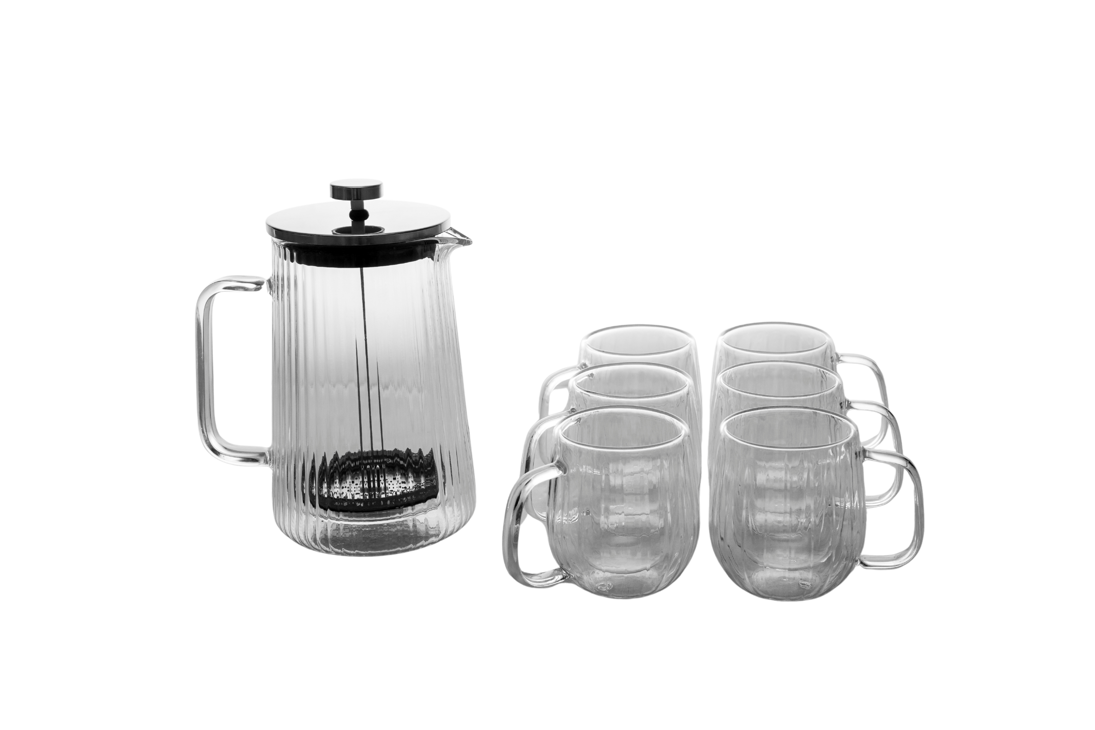 Hâws Santo Presskanna med 6 kaffeglas