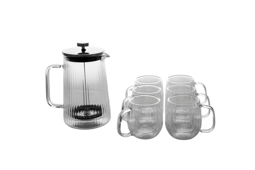 Hâws Santo Presskanna med 6 kaffeglas
