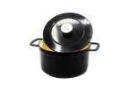 Hâws Santo Dutch Oven 3,6 L blank svart med silverknopp – bild 4