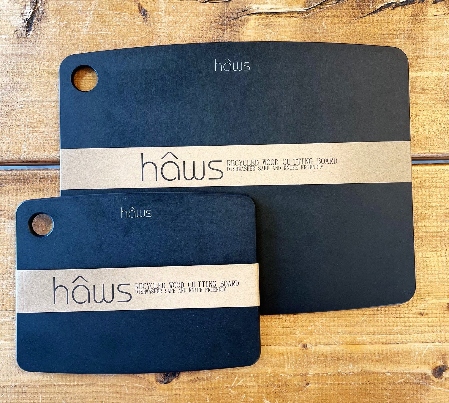 Hâws RWCBB2030 Skärbräda i återvunnet trä 23,5 × 30 cm – bild 3