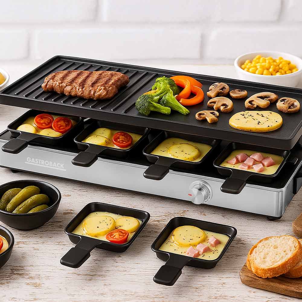Gastroback Raclette Grill & Pancake Station, 1700W